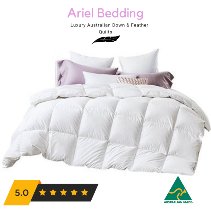 Ariel Miracle 95percent Duck Down 5percent Duck Feather Quilt Double