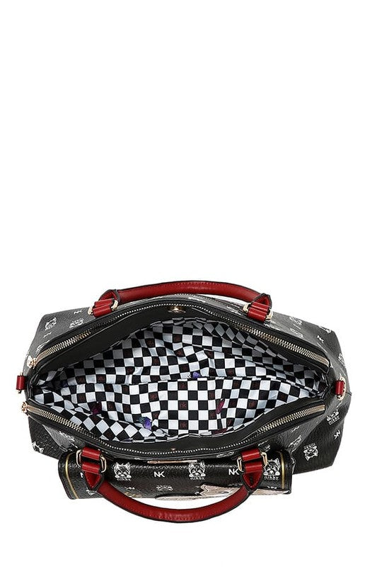 Nicole Lee USA Eco-Leather Cat Dome Bag