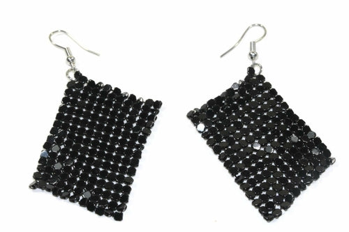Shimmer Mesh Earrings