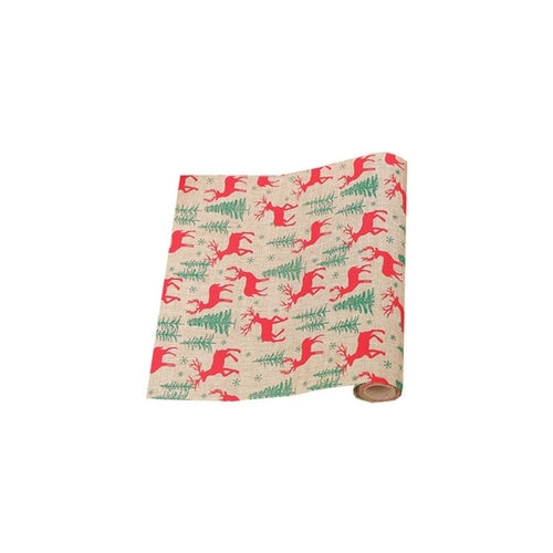 1/4PCS Christmas Flag Santa Claus Tapestry Table