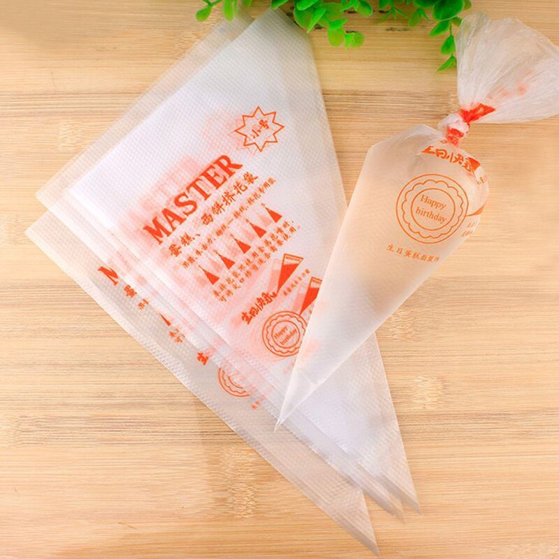 100/200/300PCs Disposable Pastry Bags Icing Piping