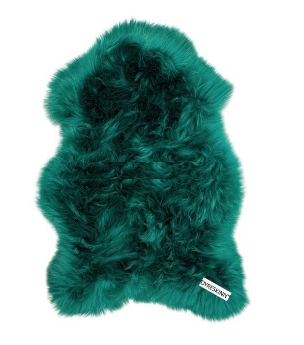 Schapenvacht | Groen | 100 x 65cm