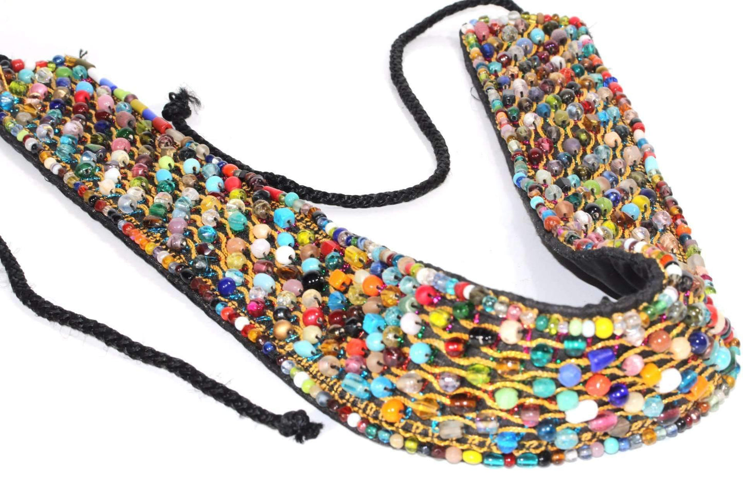 Prismatic Beaded Belt