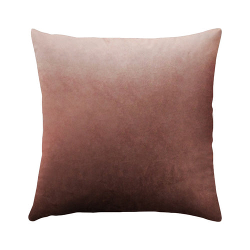 15 Colors Velvet Pillow Case Sofa Waist Throw