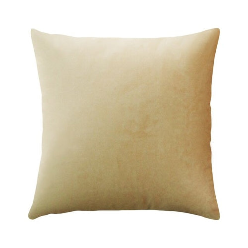 15 Colors Velvet Pillow Case Sofa Waist Throw