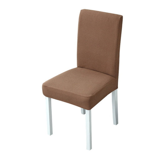 1Pc Solid Color Chair Cover Spandex Stretch