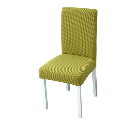 1Pc Solid Color Chair Cover Spandex Stretch