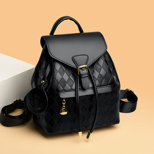 Female Backpack Casual Multifunction Women Leather Backpack Shoulder