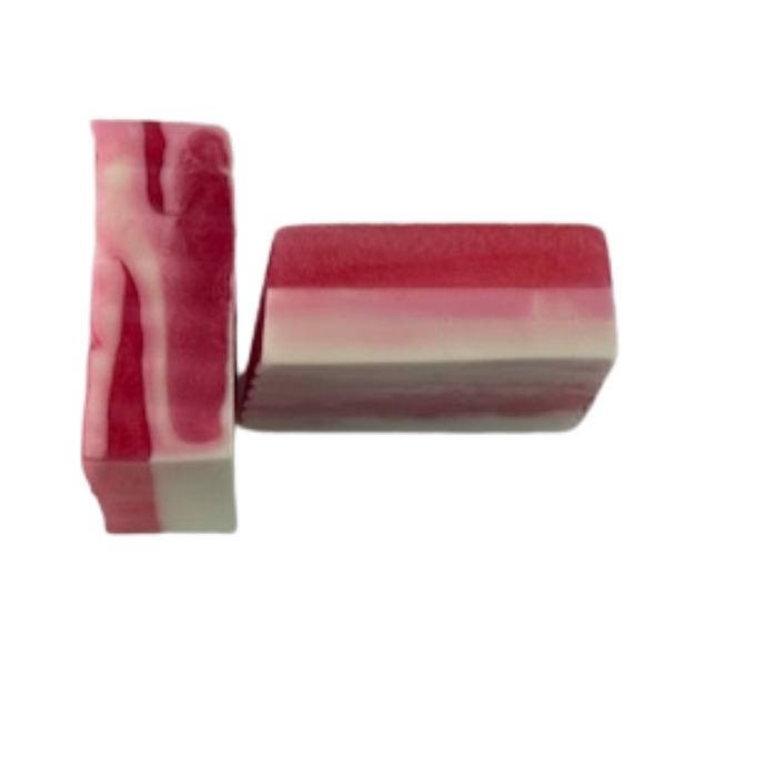 Blush & Bloom Rose Swirl Handmade Soap