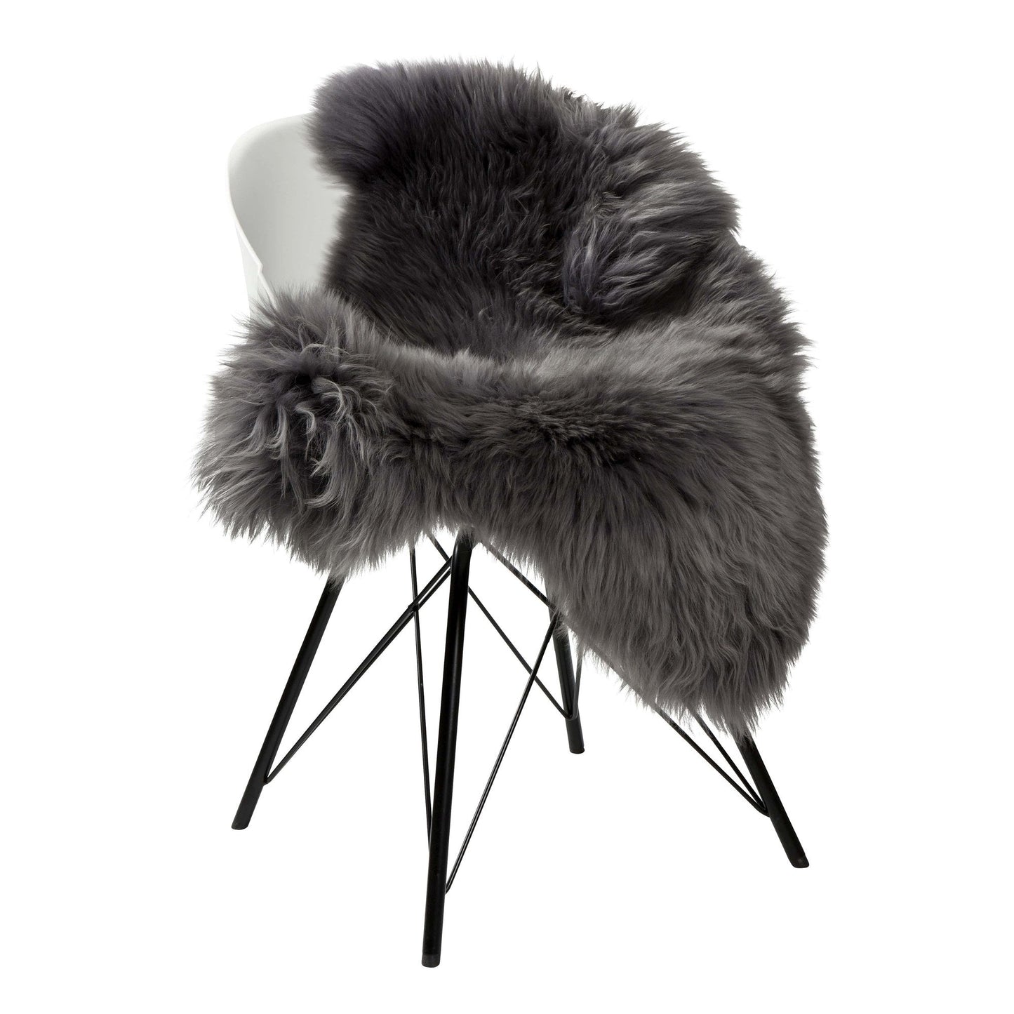 Schapenvacht | Grijs | 100 x 65cm