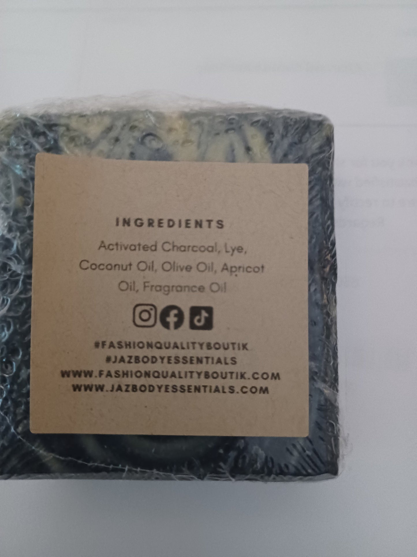 Charcoal Cleanse Bar Soap 4oz