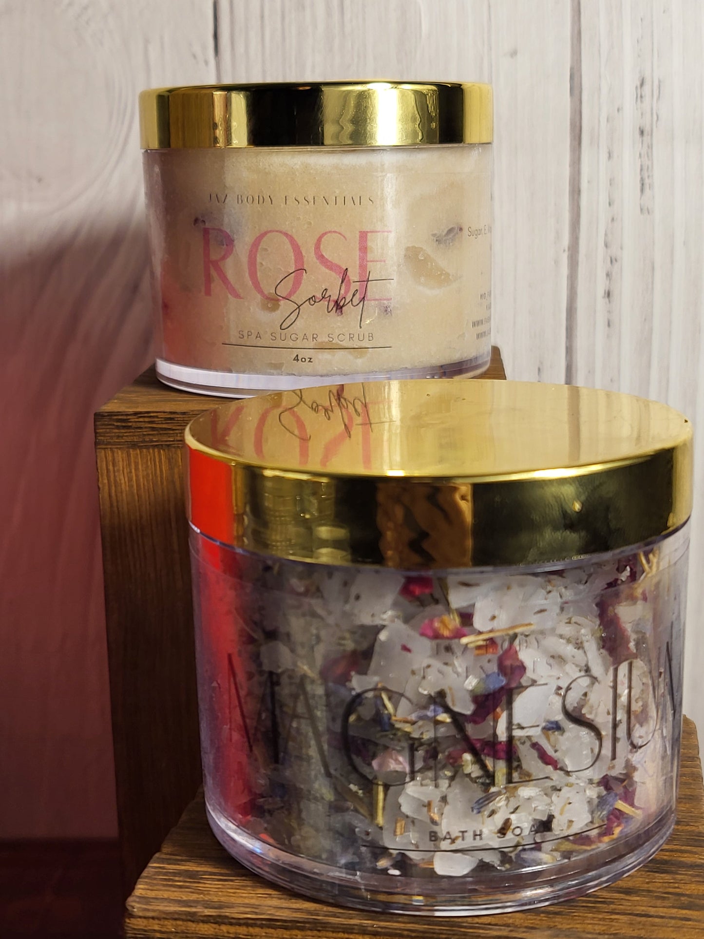 Sweet Lavender Rose Sugar Scrub