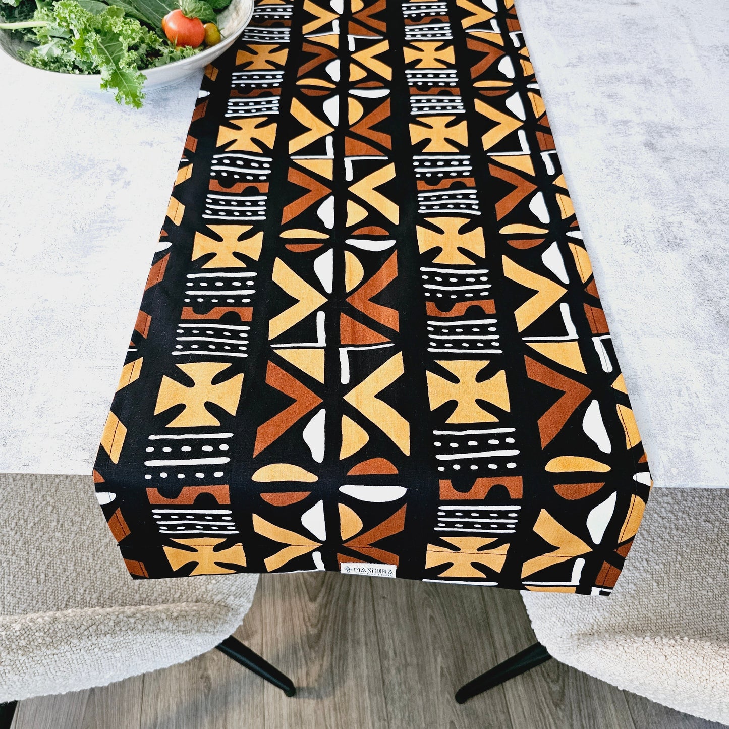 Handmade Table Runner 160x35cm | 180x35cm |200x35cm | African Print