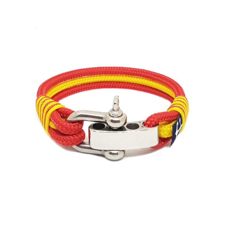 Adjustable Shackle Manchester United Nautical Bracelet