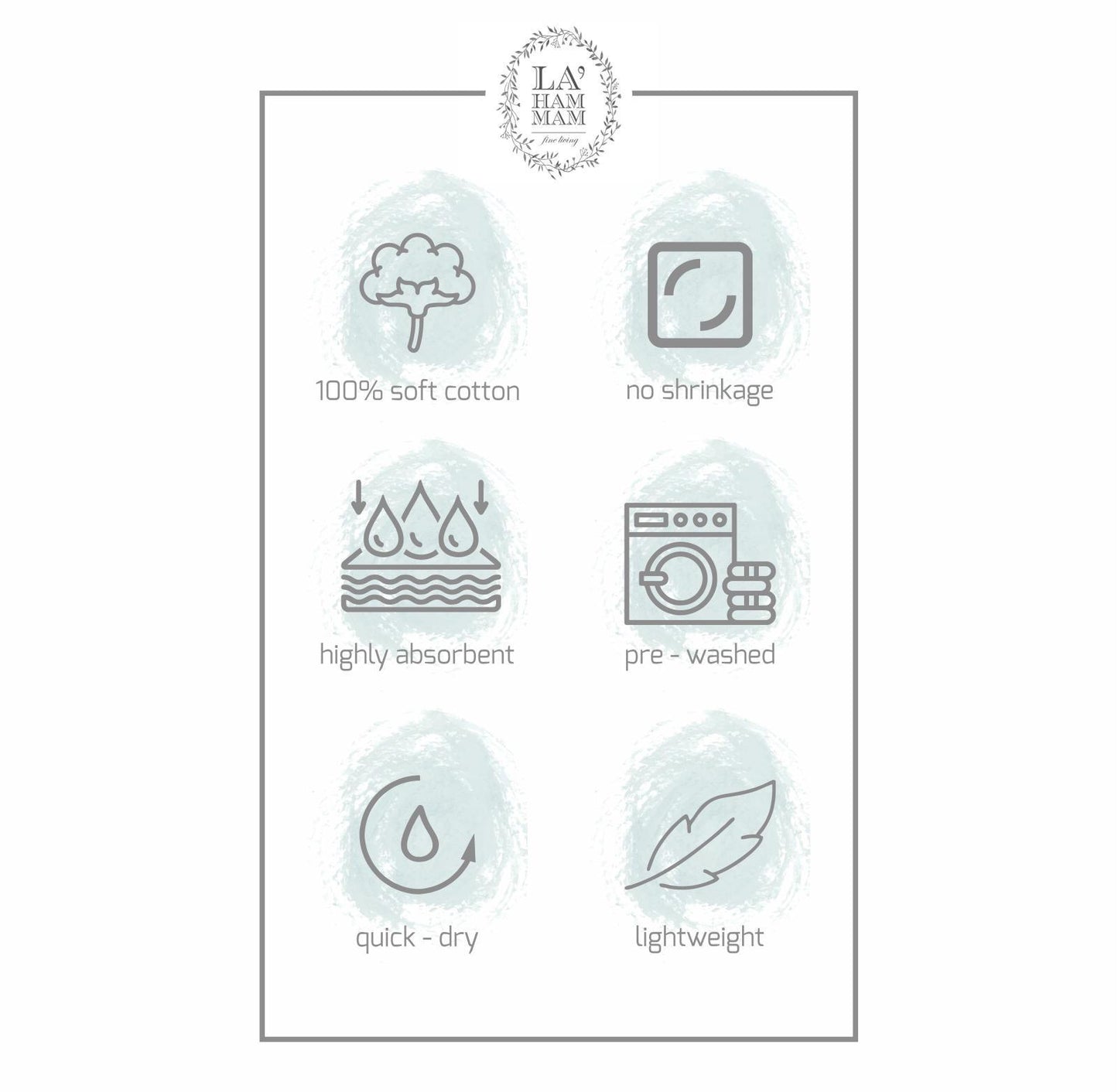 Hammam Peshtemal Pure Cotton Beach Towel