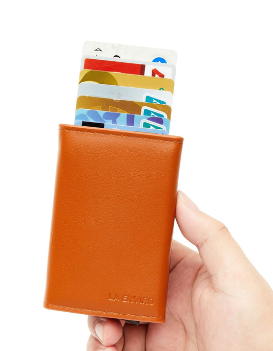 LEURA 2.0 Unisex Wallet I Tan