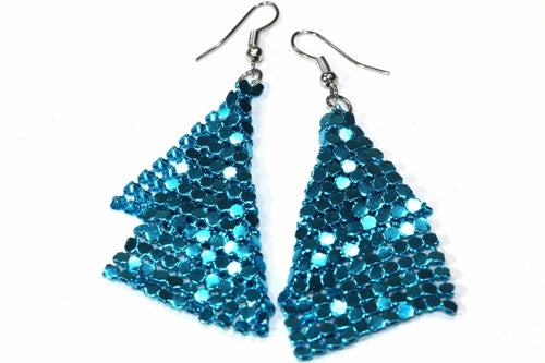 Shimmer Mesh Earrings