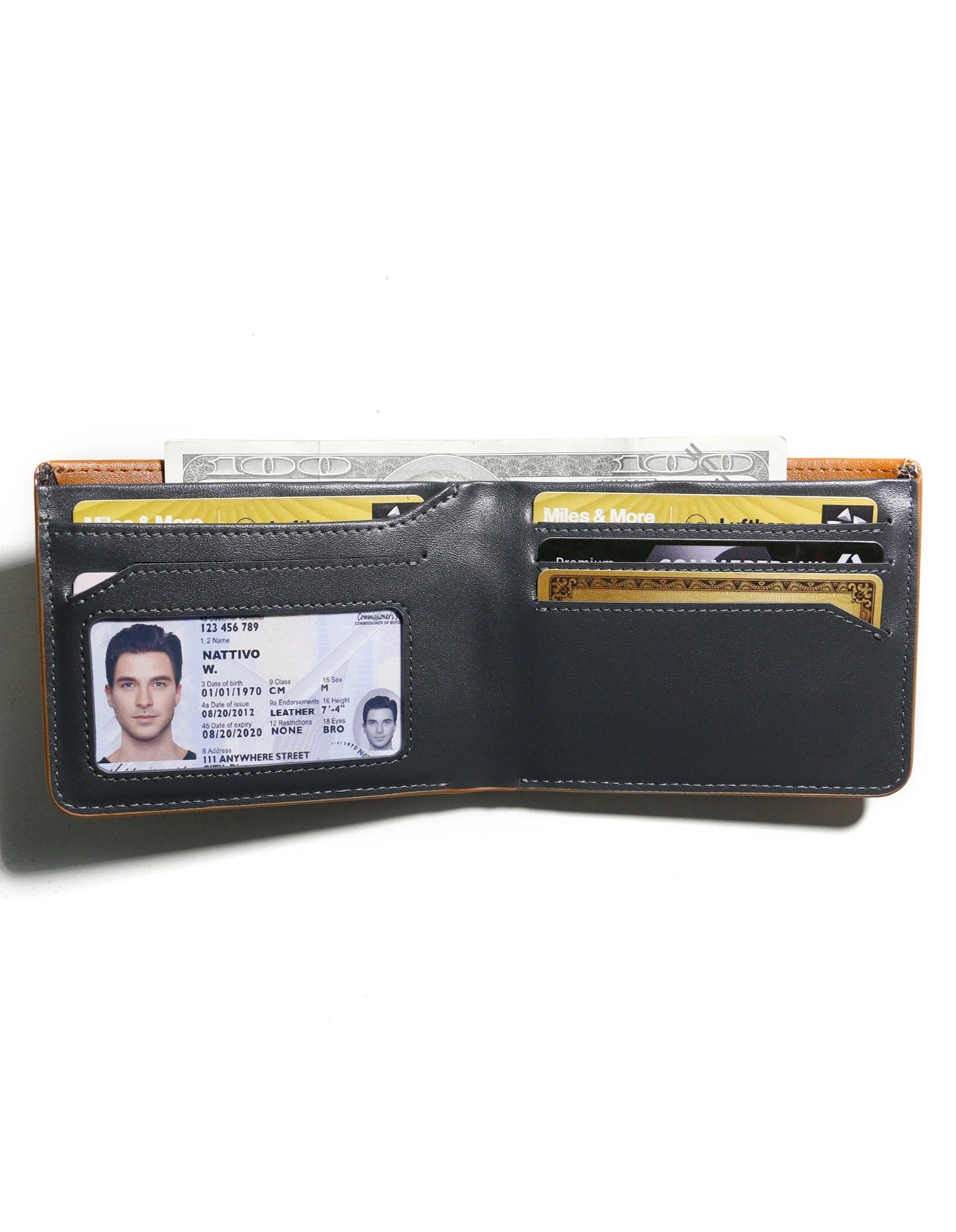 NEWTOWN Wallet - Tan