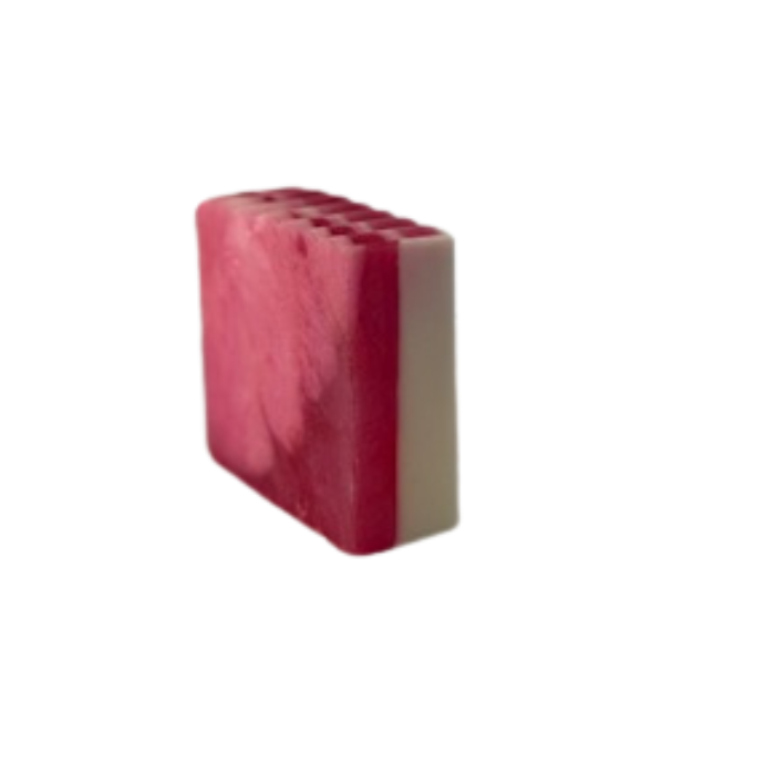 Blush & Bloom Rose Swirl Handmade Soap