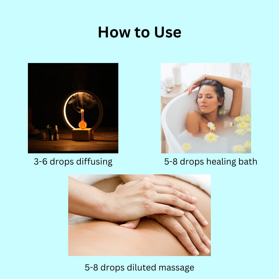 Amrita Court Pure and Essential Oil Blend Breathe Easy 10ml