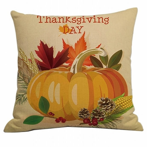 45x45cm Halloween Pumpkin Cushion Cover Ghosts