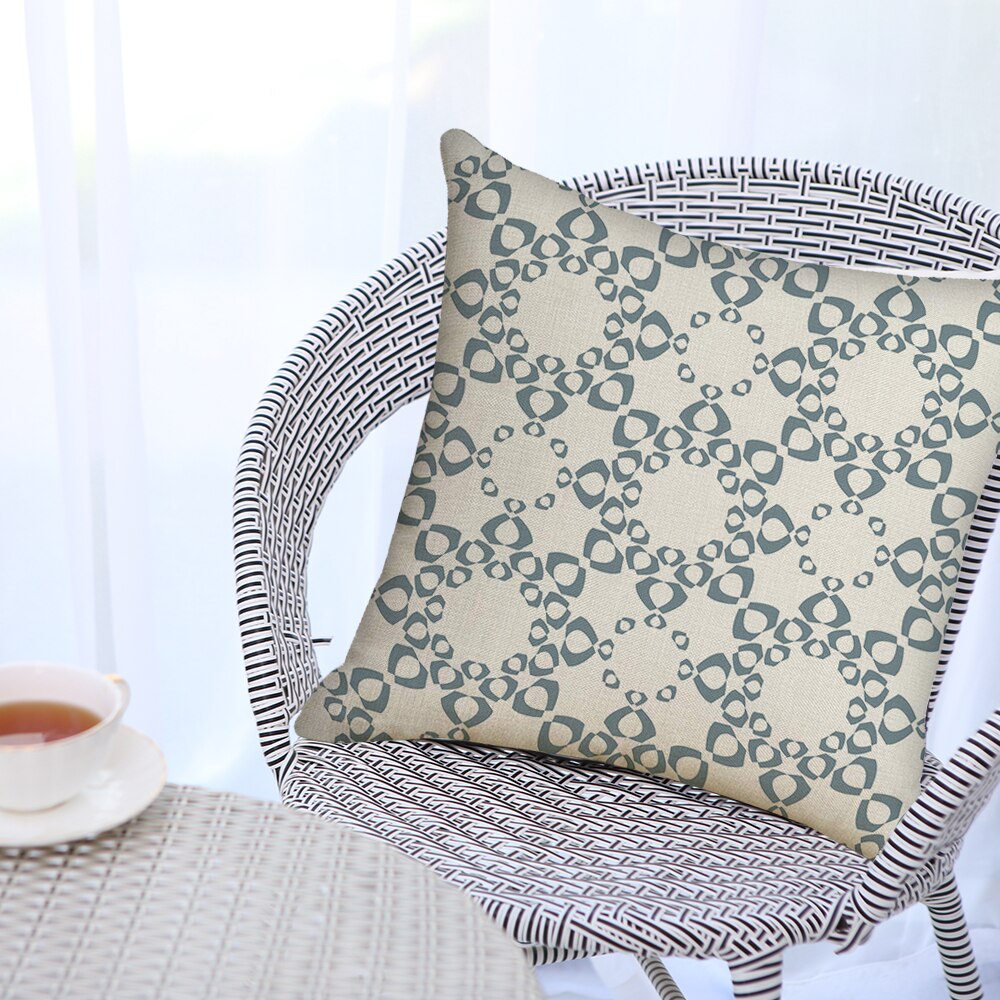 4Pcs/Set 45cm*45cm Geometric Printed Pillow