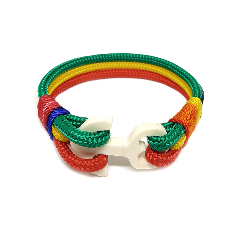 Etain Wood Anchor Nautical Bracelet