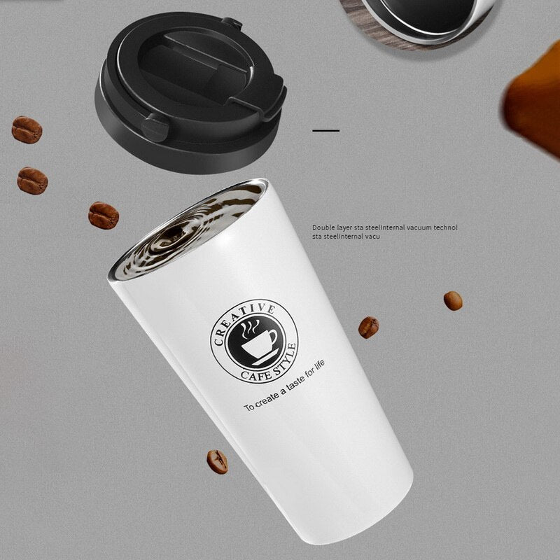 500ML Premium Travel Coffee Mug Stainless Steel