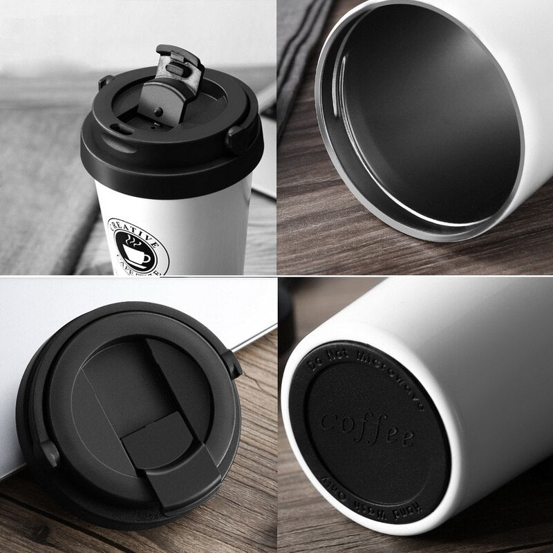 500ML Premium Travel Coffee Mug Stainless Steel