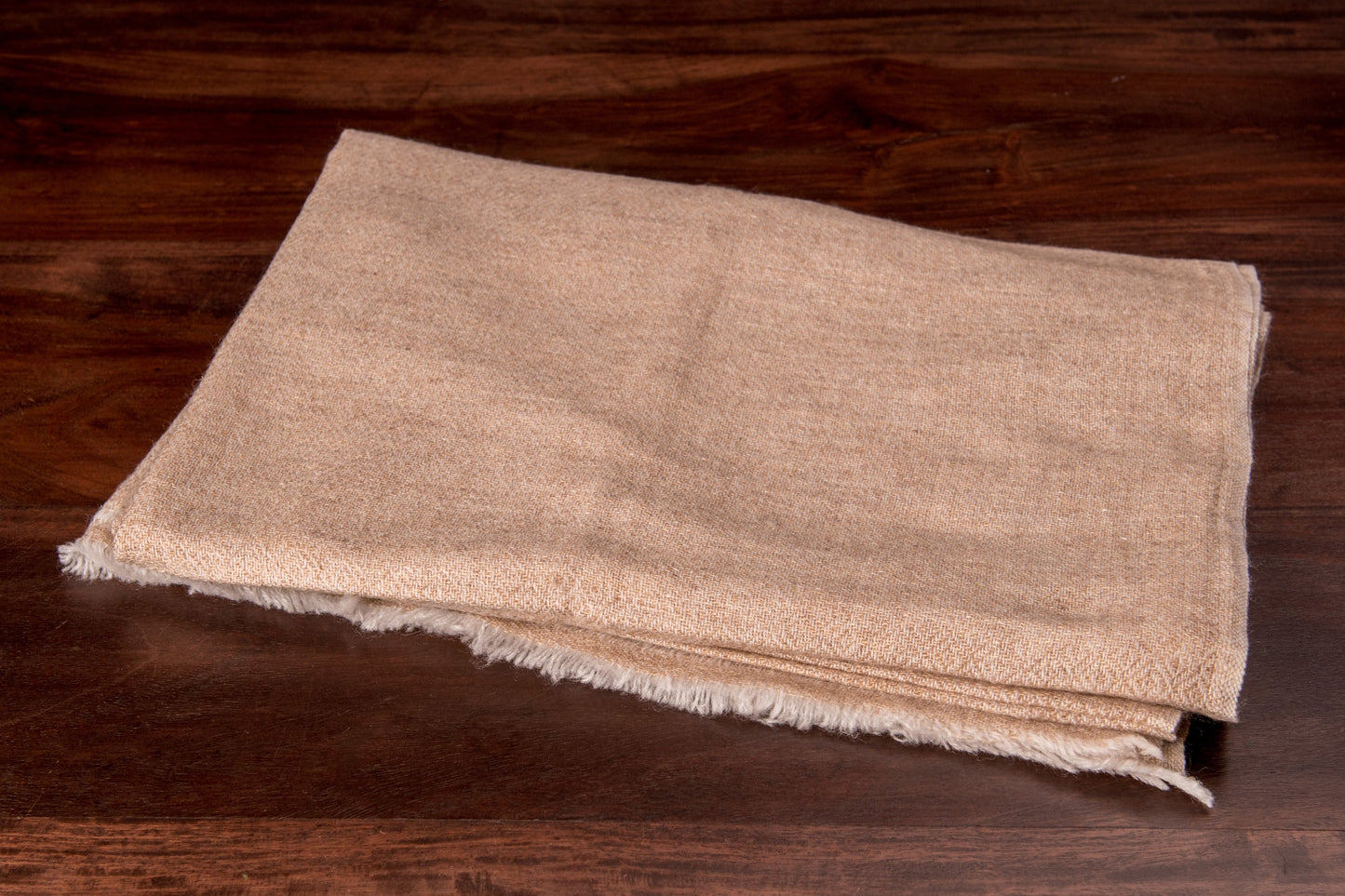 Kaschmirtuch braun mit Karomuster/ kariert