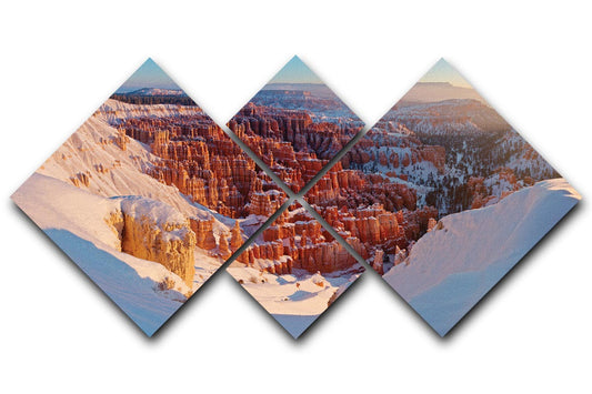 Inspiration Point 4 Square Multi Panel Canvas