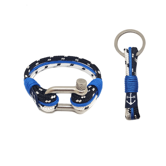 Sailor's Hook Nautical Bracelet and Keychain