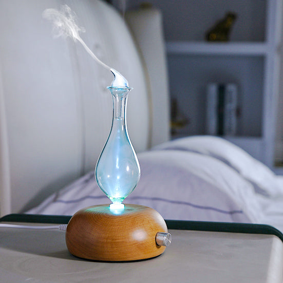 Oscar Nebuliser | Waterless Essential Oil Diffuser | Wood and Glass