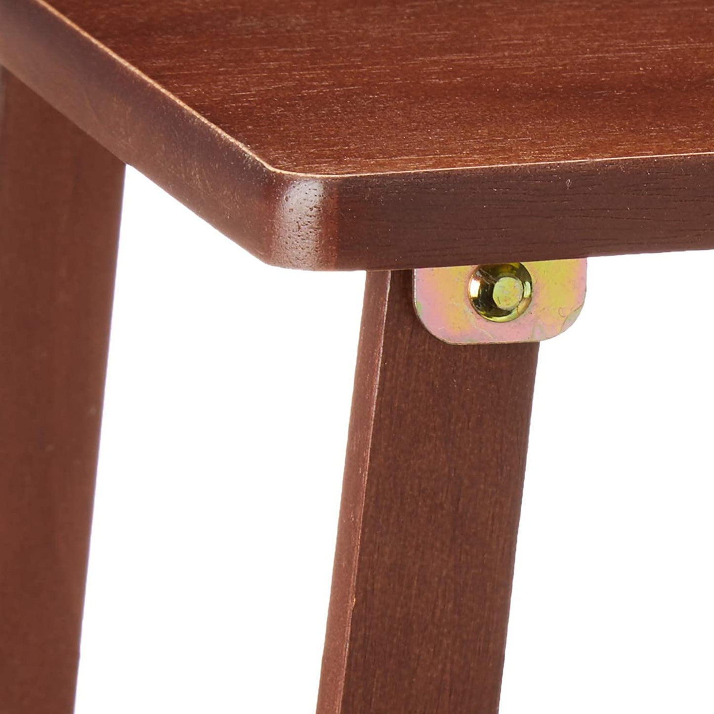 VIKUS Walnut Foldable Laptop Desk and Bed Tray Table