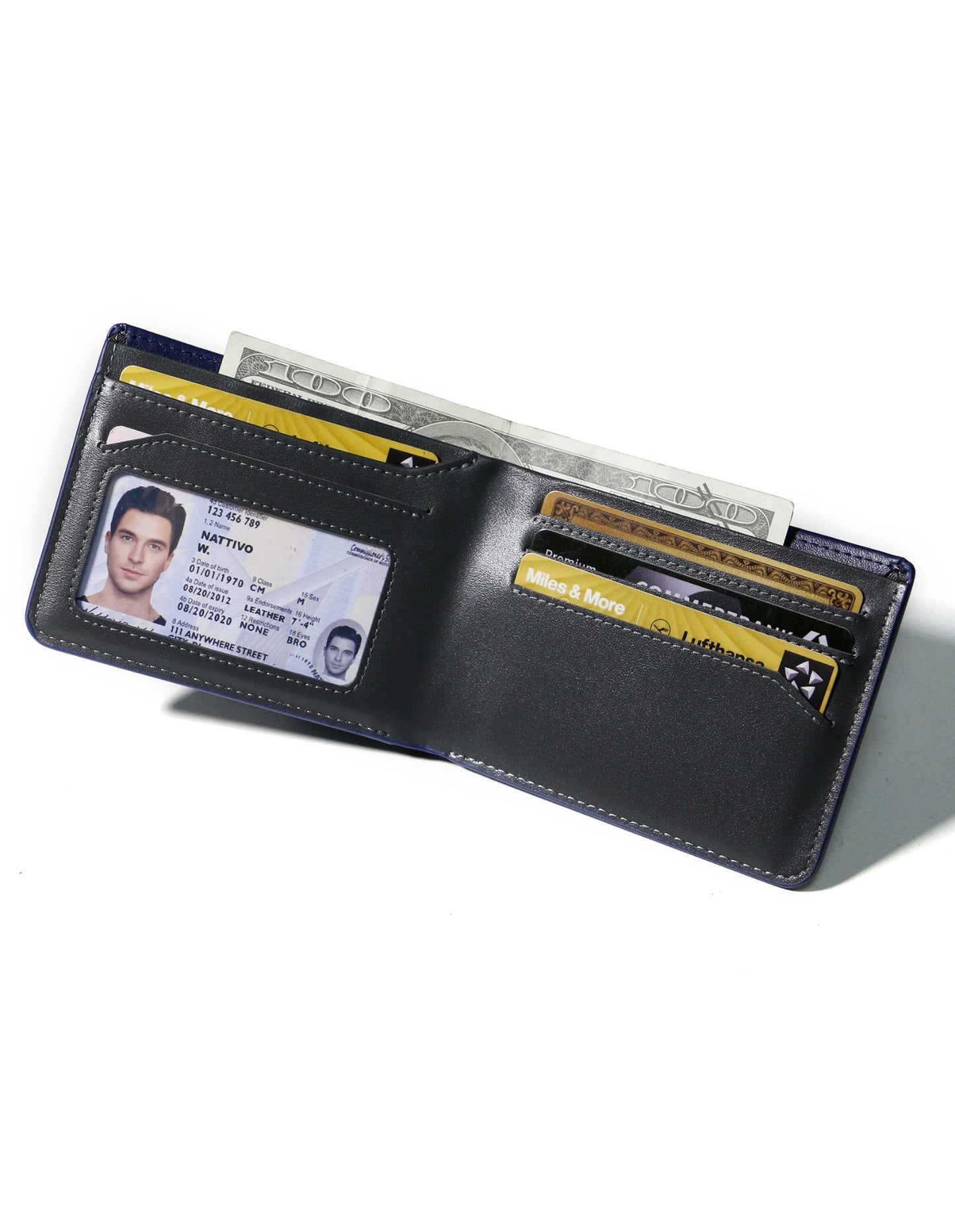 NEWTOWN Wallet - Blue