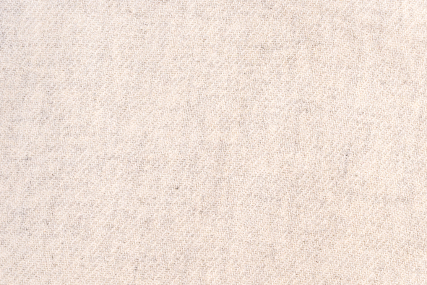 Kaschmirdecke weissgrau einfarbig