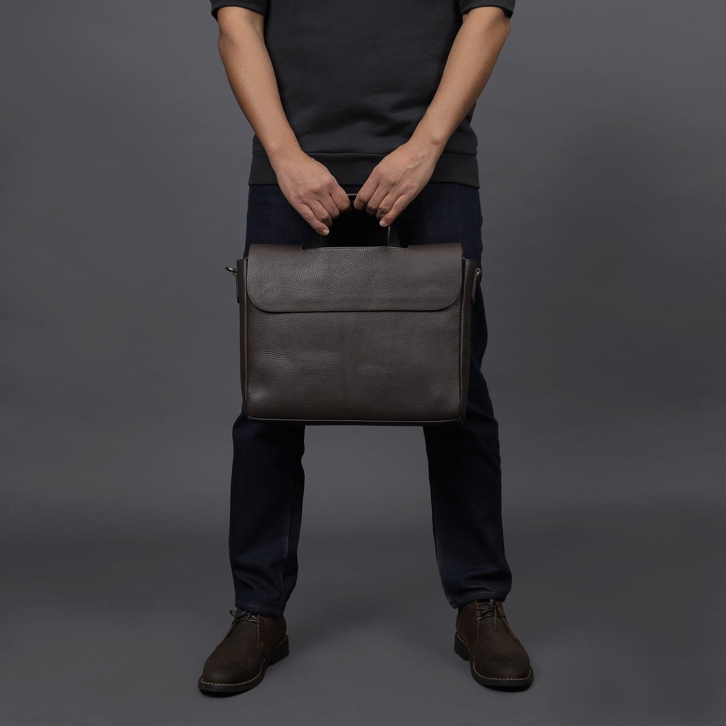 Muse Leather Briefcase