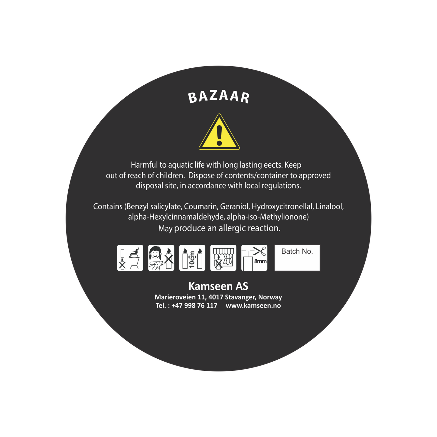 DUFTLYS BAZAAR- Rose , Fruktig & Lær