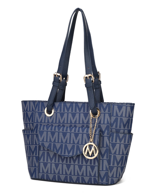 MKF Collection Griselda M Signature Tote Bag Vegan Leather by Mia K