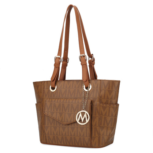 MKF Collection Griselda M Signature Tote Bag Vegan Leather by Mia K