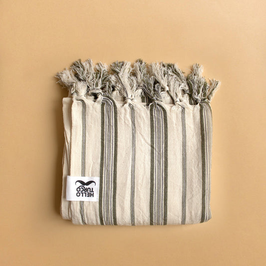 BAHAR - Handgewebtes Saunatuch