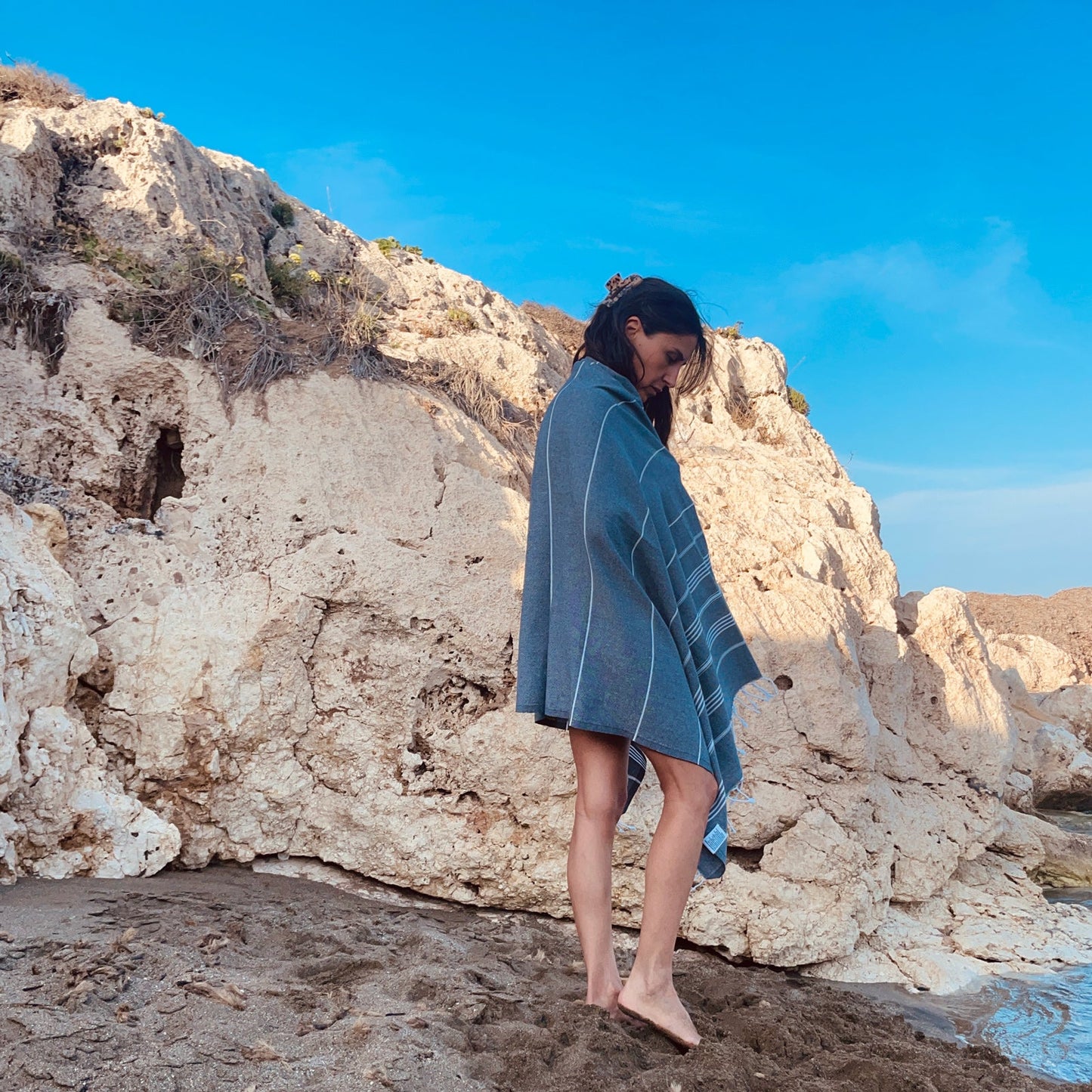 BEACH BOYS Anthracite - Das perfekte Strandtuch