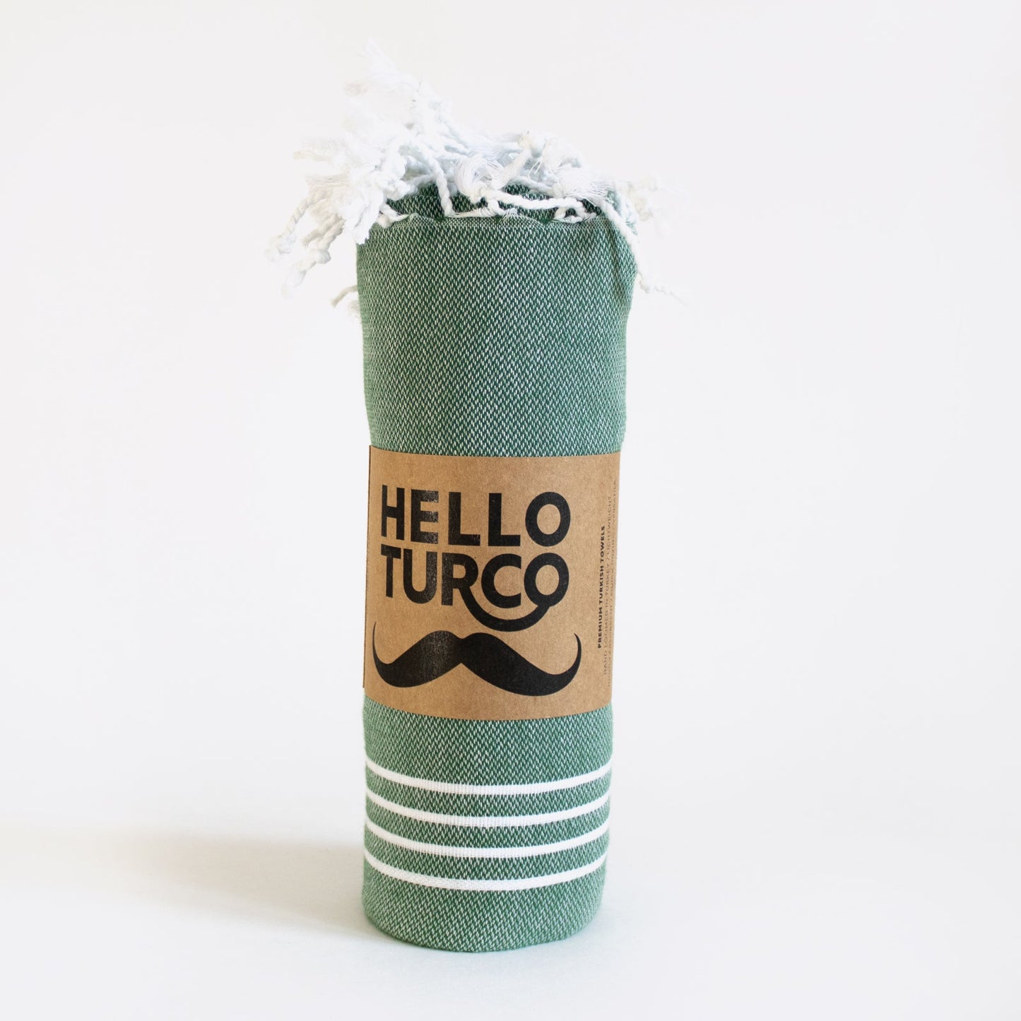 BEACH BOYS Forest Green - Das perfekte Strandtuch aus BIO-Baumwolle