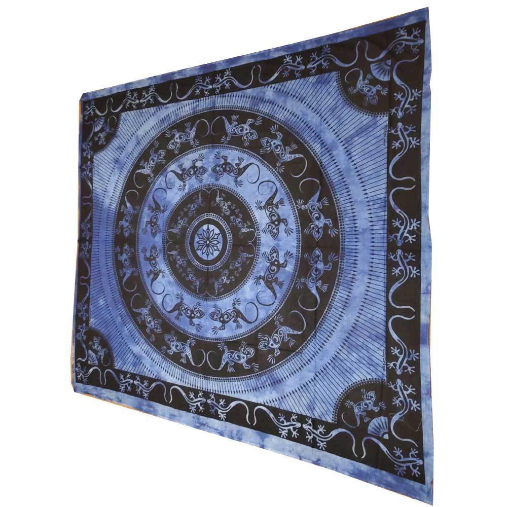 Lizard Mandala Bohemian Tapestry Bedsheet