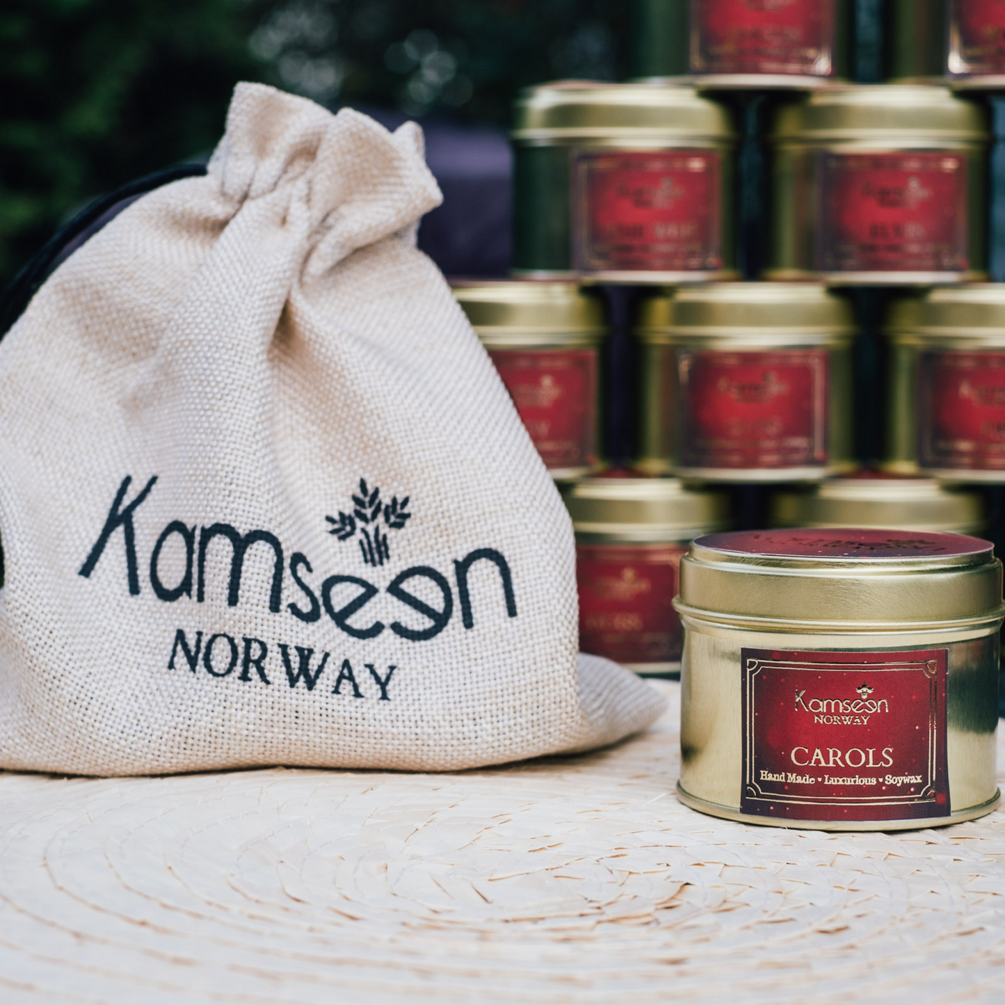 DUFTLYS CAROLS -  Tranebær, Appelsin