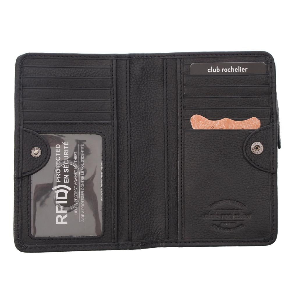 Ladies Full Leather Bifold Wallet