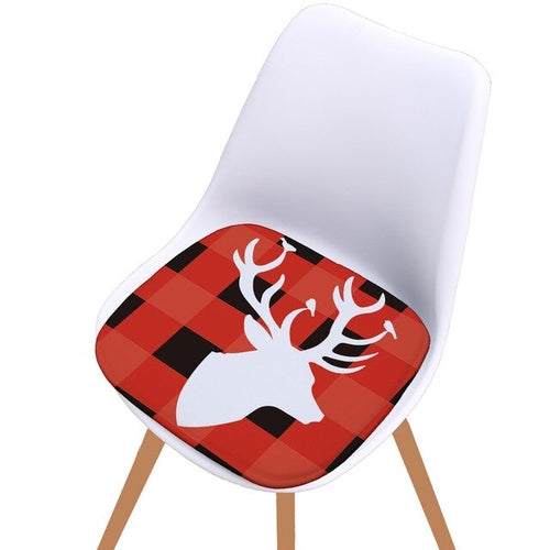 Christmas Series Chair Seat Cushion Non slip Soft