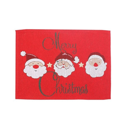 Colorful Christmas Table Cloth Decorative Table