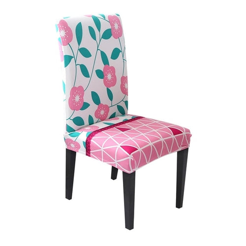 Colorful Floral Chair Anti-dirty Removable Cover