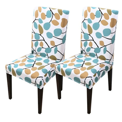 Colorful Floral Chair Anti-dirty Removable Cover